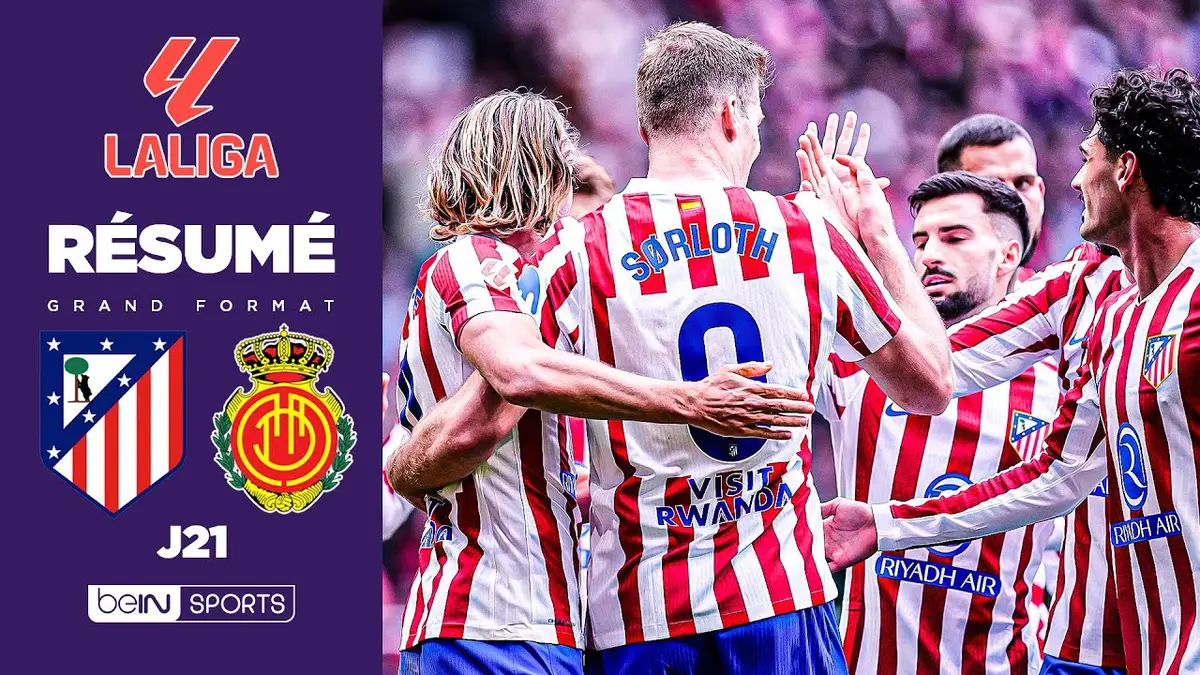 Atlético Madrid - Majorque résumé vidéo du match. Victoire de l'Atlético (3 - 0)