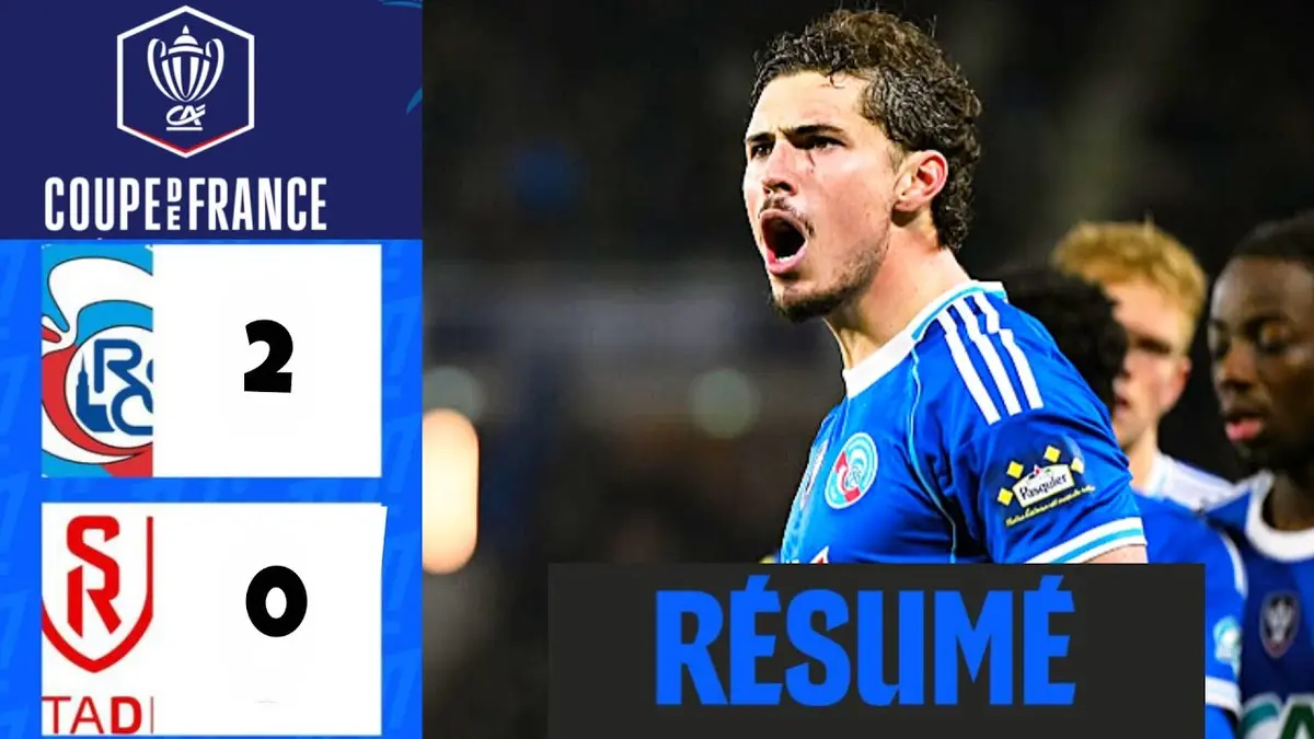Strasbourg en demi-finales de Coupe de France, 25 ans après. Résumé vidéo du match.