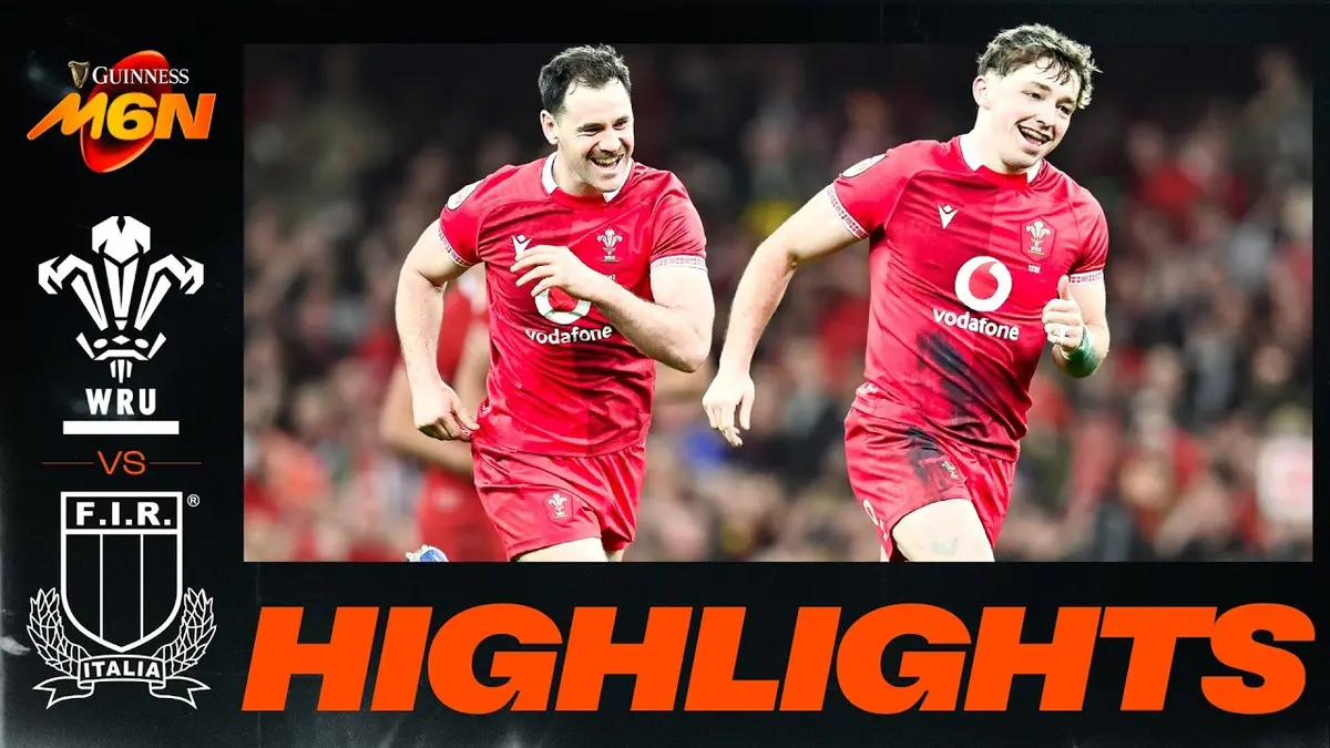 Pays de Galles - Italie : résumé vidéo du match du Tournoi des 6 Nations 2026