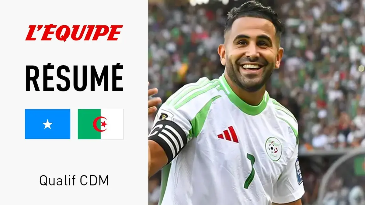 Somalie - Algérie résumé vidéo du match. Victoire des Fennecs (0 - 3).